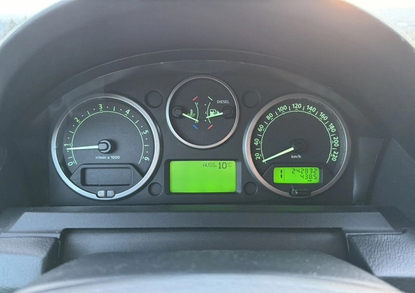 Land Rover Discovery cena 35500 przebieg: 243000, rok produkcji 2006 z Ciężkowice małe 121